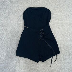 Bebe Black Romper